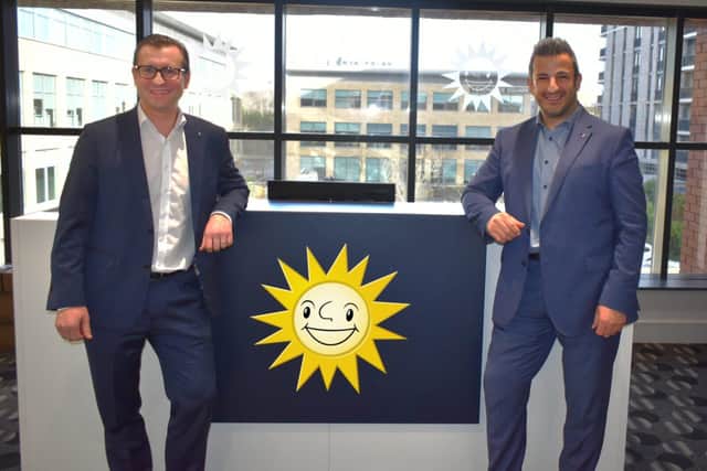 R-L Mark Schertle, COO and Egemen Coskun, CFO
