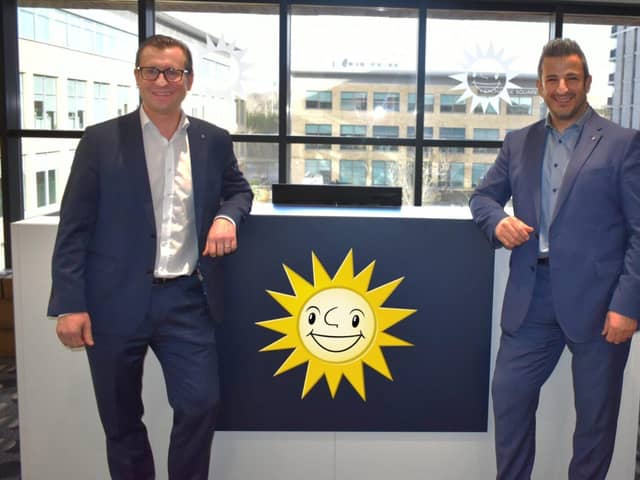 R-L Mark Schertle, COO and Egemen Coskun, CFO