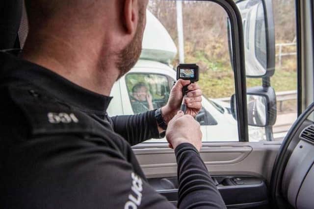 Police officers completed four days of action on the M1 in Northamptonshire.