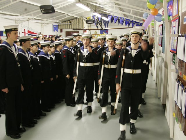 Northampton Sea Cadets at T.S Laforey (Training Ship) Nunn Mills, prepare for inspection by Commodore Laurie Brokenshire and defend their title of Best UK Unit.