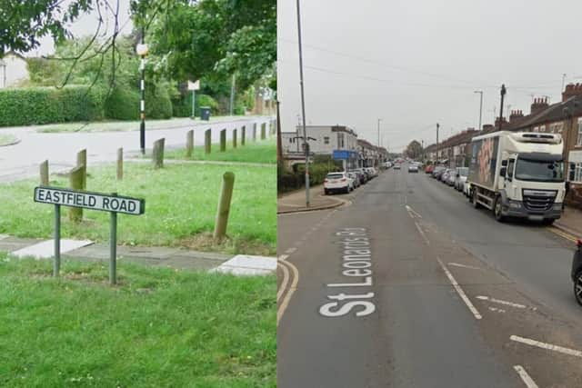Firefighters were called to two hob-related blazes in Northampton over the Easter weekend.