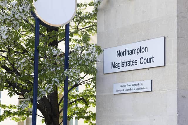 The two London men appeared at Northampton Magistrates' Court on Tuesday May 16.