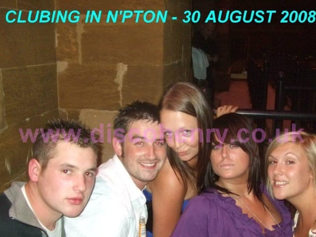 Nostalgic pictures from a night out on the town