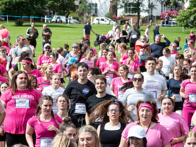 Pretty Muddy events took place in Abington Park on Saturday July 29, 2023.
