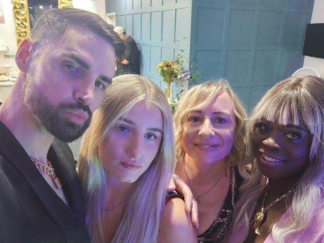 To give back to their loyal and regular clients, the salon hosted a celebration event with drinks, nibbles, a DJ and photobooth.