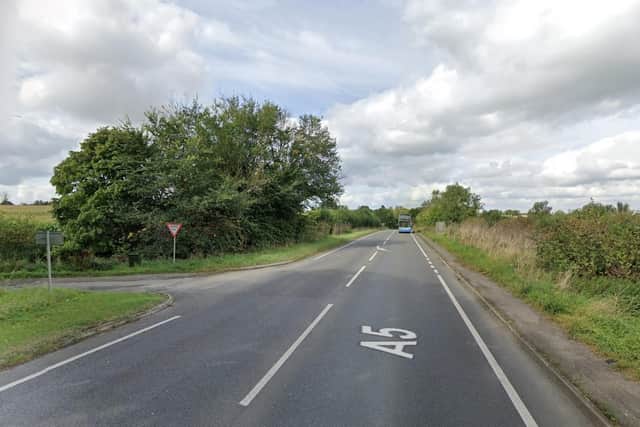 The collision happened on the A5 near to its junction with Tews End Lane, Paulerspury.