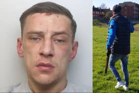 Daniel Barden, aged 34, has been sent to prison after threatening members of the public with an imitation firearm in Northampton.