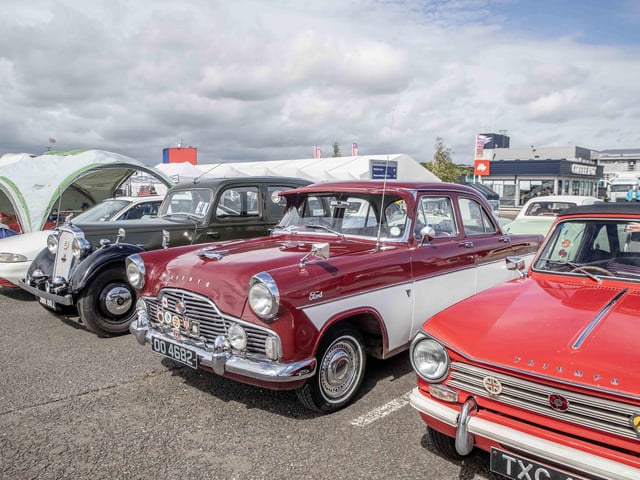 Classic cars, music, food stalls, kids entertainment and more took over Silverstone Circuit over the Bank Holiday weekend (Friday August 23 - Sunday August 25).