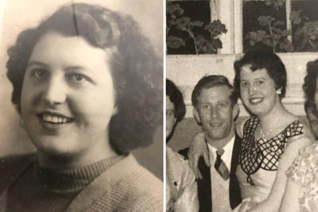 Sylvia in her younger years.