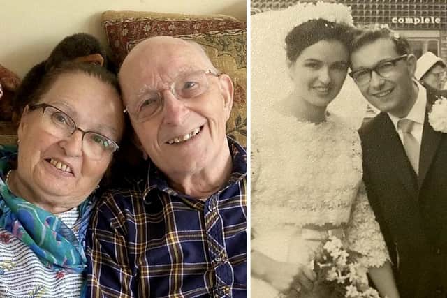 Northampton couple Margaret and John Greenwood feared they had lost their wedding snap from 57 years ago