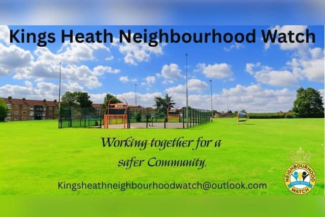 Tracey explained that there had never been a Neighbourhood Watch coordinator in Kings Heath before, and many people were fed up at the lack of community spirit.