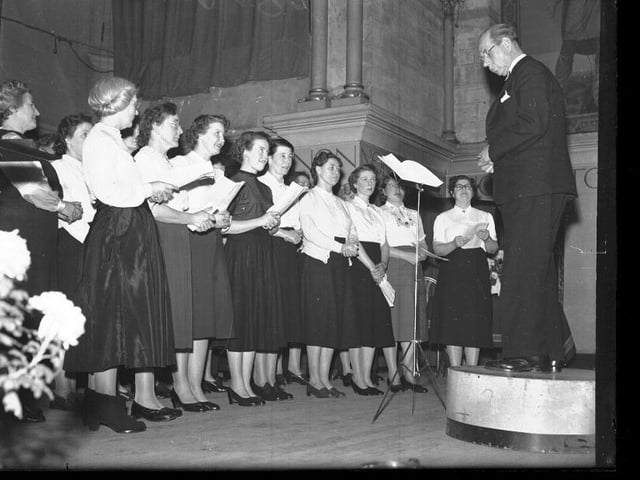 Choir competition at Northampton Guildhall