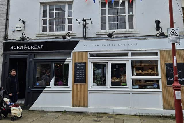 The Born and Bread Bakery pictured in Sheaf Street.