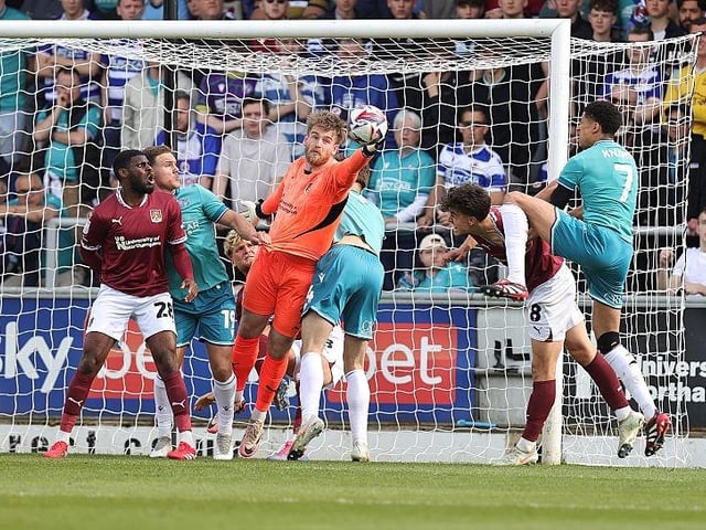 A good day's work for the goalkeeper. Neither save in the first half was particularly difficult but he handled both without any problems. Not really tested thereafter despite Reading's numerical advantage late on... 7.5