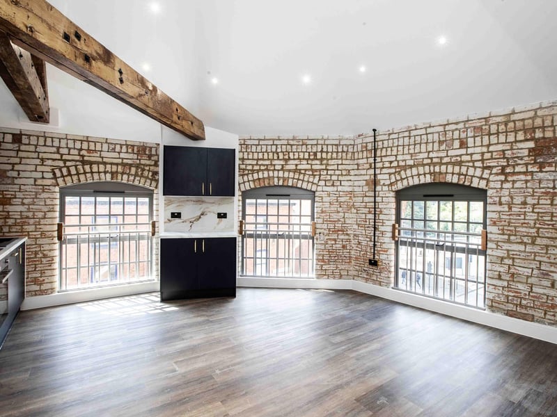 The Grade II listed former shoe factory has been converted into 89 stylish apartments by the OEH Group