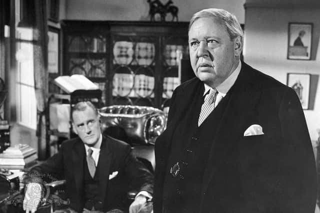 Charles Laughton is a towering presence in Witness for the Prosecution
