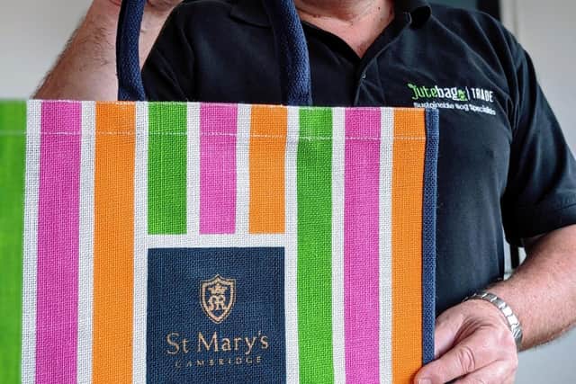 “Our local eco supplier, JuteBags, shares the impact of sustainable initiatives with our community and local businesses.”
