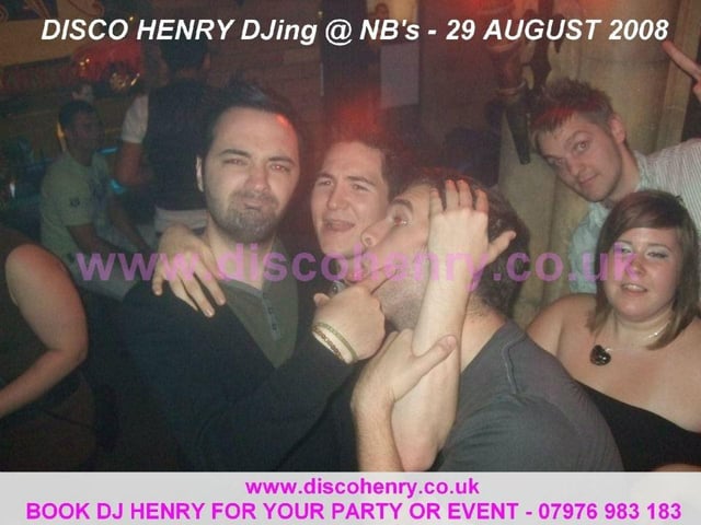Nostalgic pictures from a night out at NB's