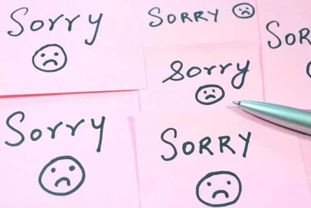 The young girls have now said sorry to their victim