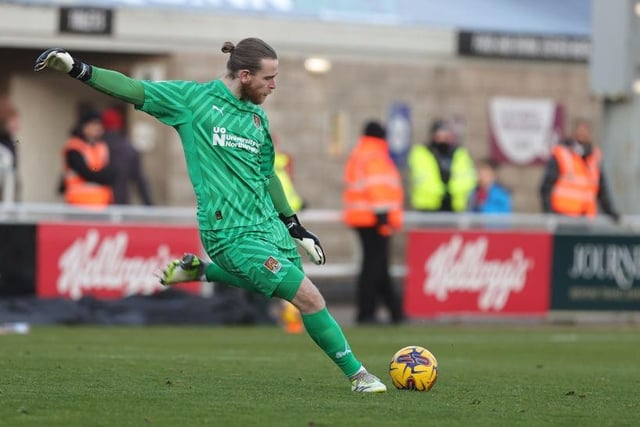 It was good to see Lee Burge back between the sticks for his 50th appearance for the Cobblers. Quiet afternoon overall, but did what he had to do well enough... 6.5