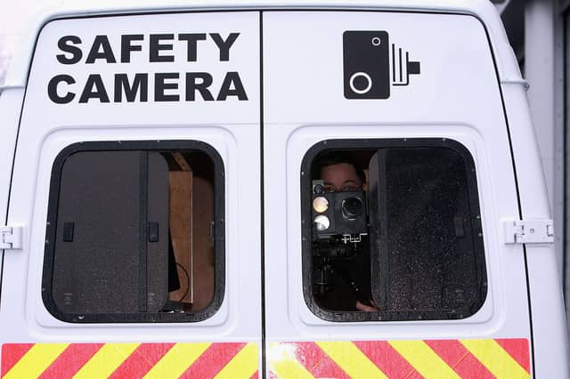 Mobile speed camera van, library picture (Photo by Christopher Furlong/Getty Images)