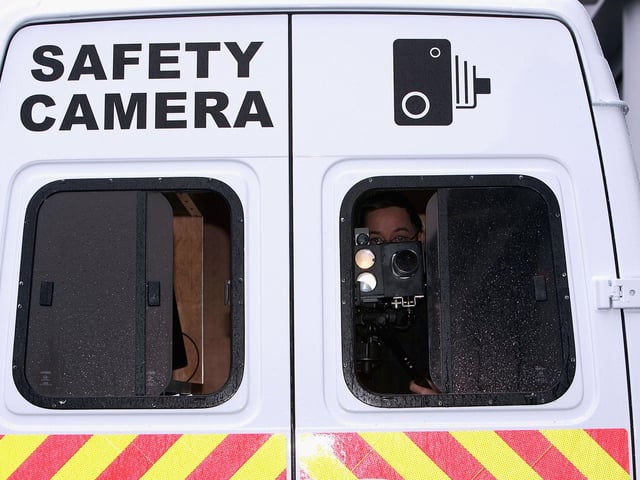 Mobile speed camera van, library picture (Photo by Christopher Furlong/Getty Images)