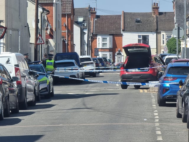 Adnitt Road, from Stimpson Avenue to Whitworth Road and Bostock Avenue, remains taped off while police investigate.