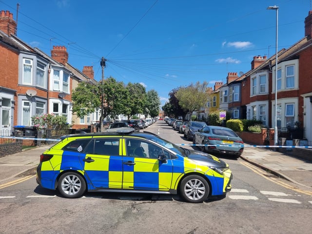 Adnitt Road, from Stimpson Avenue to Whitworth Road and Bostock Avenue, remains taped off while police investigate.