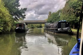 Tranquility on the water - peace and quiet on the Grand Union Canal 