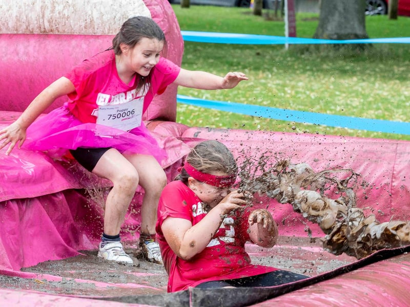 Pretty Muddy events took place in Abington Park on Saturday July 29, 2023.