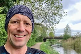 Former BBC reporter, Craig Lewis, is running to raise money for Northampton rough sleeper charity, Project 16:15.