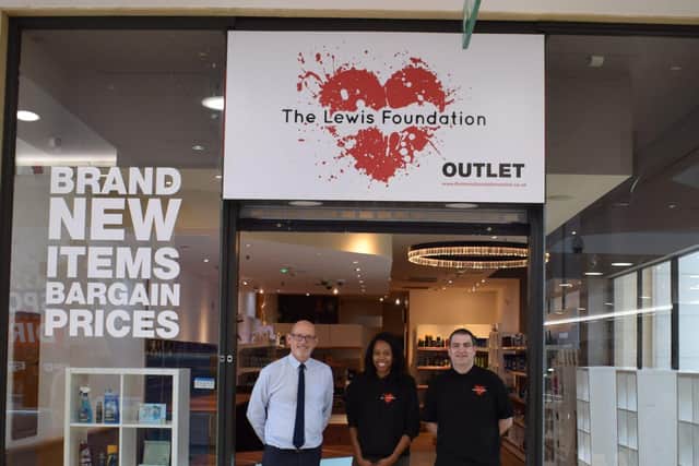 The new store, all ready to welcome customers