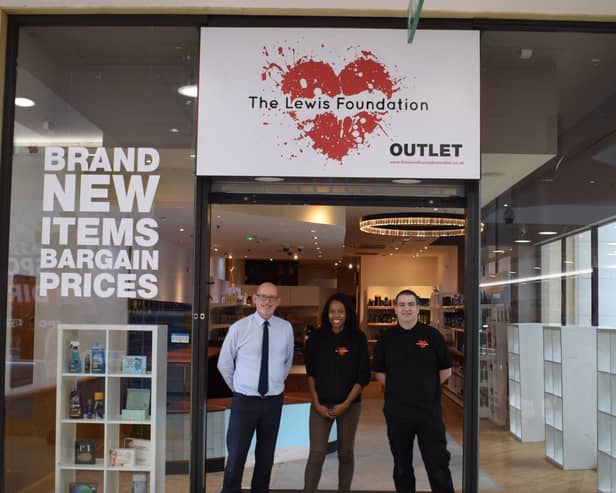 The new store, all ready to welcome customers