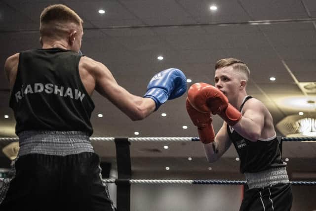 Kyle Mason made his return to the ring for the first time in three years