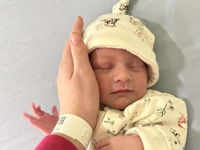 Maeve-Leigh born at 3.51am on December 15 at Northampton General Hospital, weighing 6lbs 8.5oz.