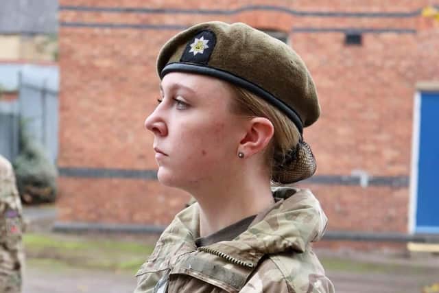 Fourteen-year-old Erin Alexander, from Mears Ashby