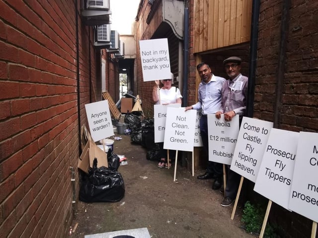 Councillor Stone said: "The stink is appalling. Castle councillors have had enough."