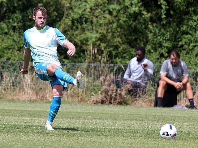 45 minutes as the right centre-back and was very assured. Looked comfortable in possession