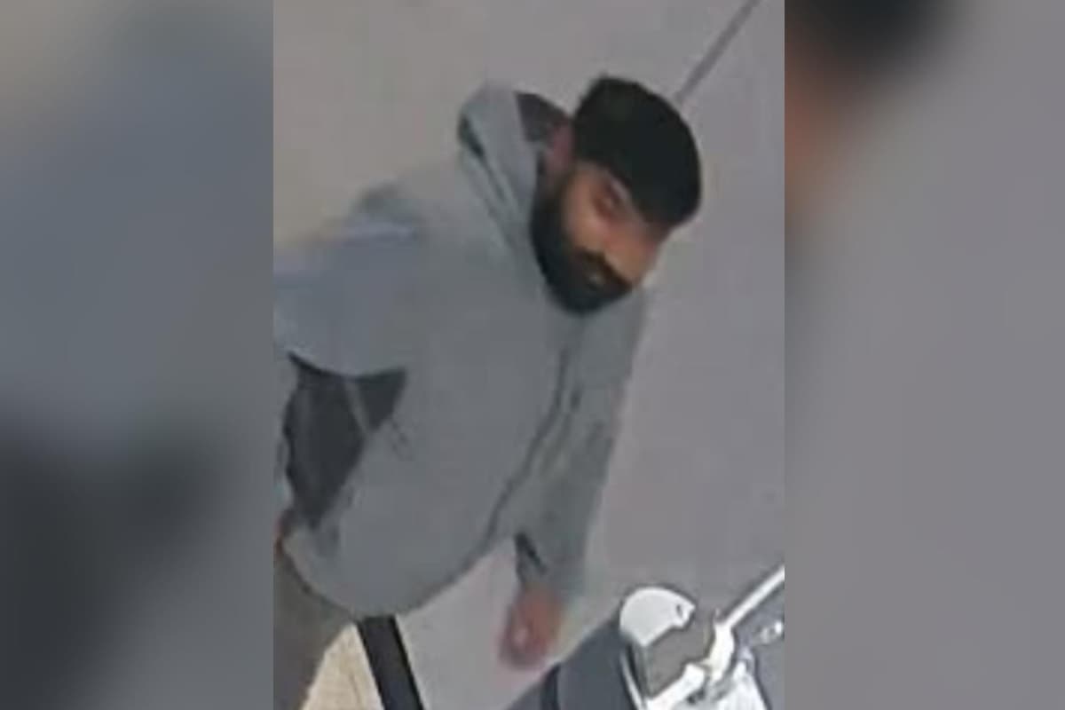 Überwachungsbild nach Vorfall von öffentlicher Unruhe in einem Home ...