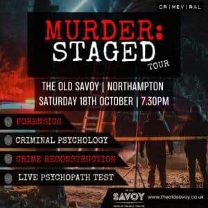 Murder Staged Tour