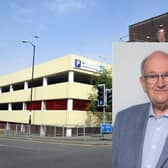 Cllr Phil Larratt says there are 'no funds available' to provide free parking in the town centre this Christmas