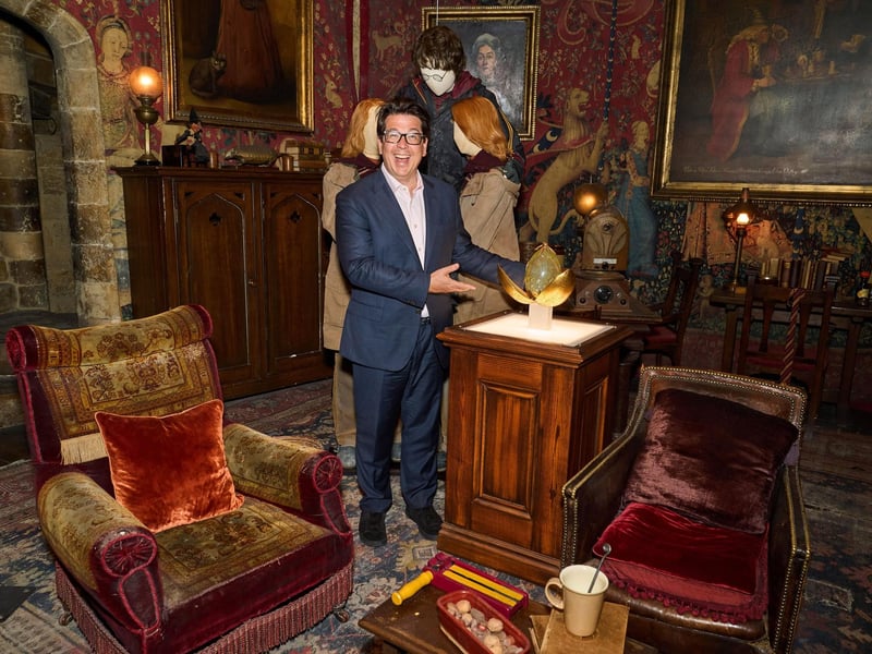 Michael McIntyre enjoys the new fun features at Warner Bros. Studio Tour London - The Making of Harry Potter