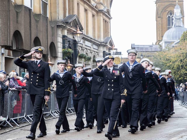 Remembrance Day 2023, Northampton. (Pictures: Kirsty Edmonds)