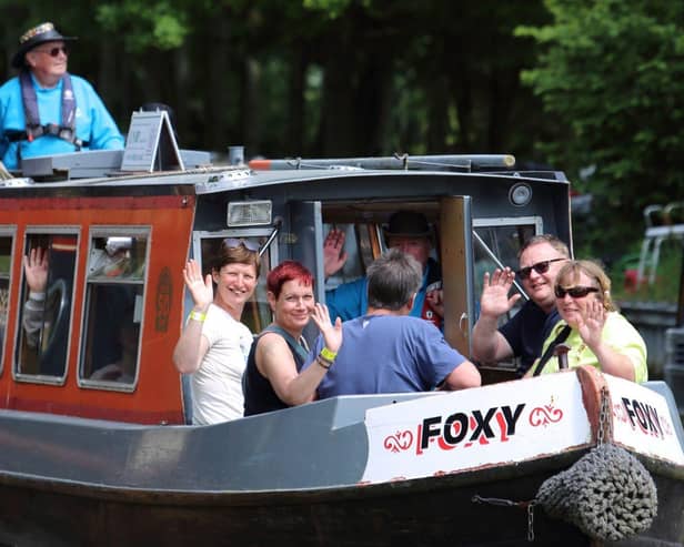Boat trips at Crick Boat Show