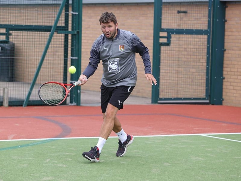 Goalkeeping coach James Alger