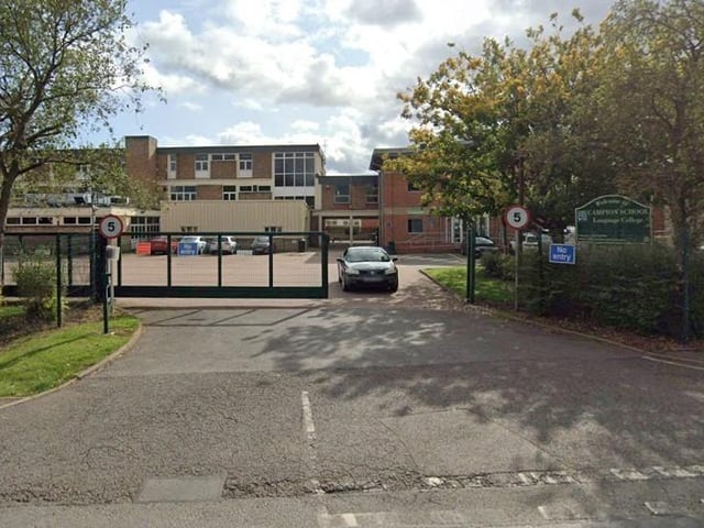 NOT OVERSUBSCRIBED: Campion School has a published admission number of 240 and received 455 selected preferences in 2025. The school was not oversubscribed on National Offer Day on March 3, 2025.