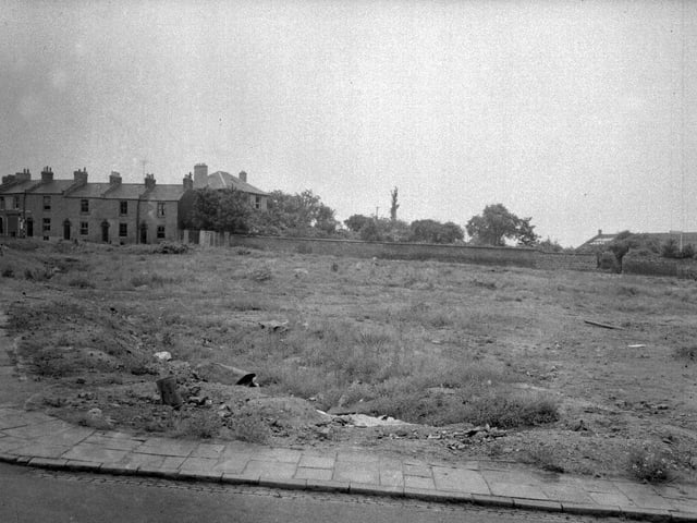 Fort Street and Moat Street development in Northampton, June 23, 1964