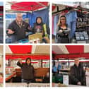 Joe Fitzpatrick (top left) closed down his longstanding stall, Les and Hung Vo (top middle) are both struggling , with Hung selling his house and Les going into massive debt to survive, Lesley McDonald (top right) closed down her stall, butcher Nick Walters (bottom left) continues to struggle on, Luq Singh (bottom middle) has closed down his stall, Mick Andreoli (bottom right) continues to struggle on.