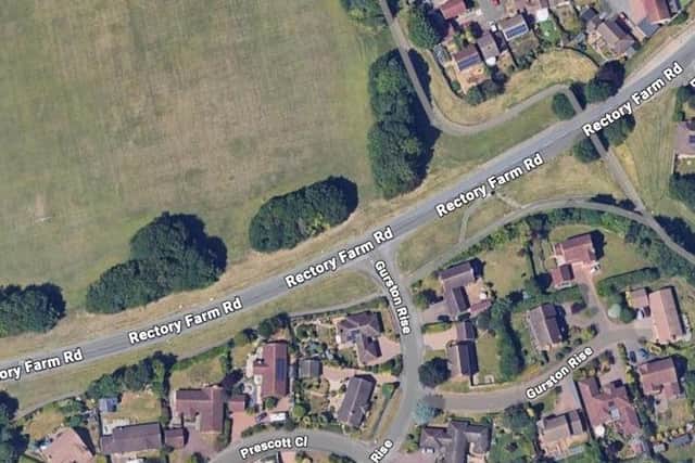 The incident happened in an underpass that runs underneath Rectory Farm Road.