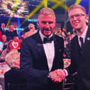 Joe Plumb and David Beckham - The Sun ‘Who Cares Wins’ Mental Health Hero